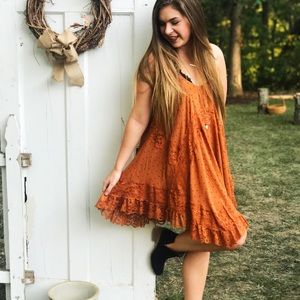 Free People She Swings Slip Dress